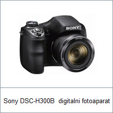 Sony DSC-H300B  digitalni fotoaparat